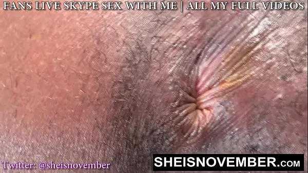 XXX HD Msnovember Nasty Asshole Sphincter Close Up, Winking Her Dirty Black Butthole Open And Closed on Sheisnovember Video baru