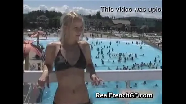 XXX frenchgfs fuck blonde hard blowjob cum french girlfriend suck at swimming pool φρέσκα βίντεο