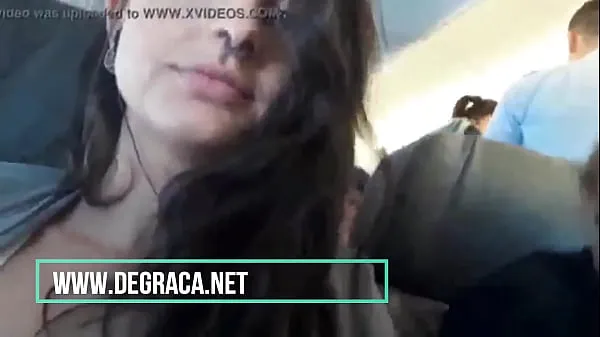 XXX BRAND NEW WAGGING UP ON THE AIRPLANE ferske videoer