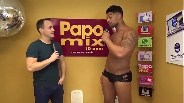 XXX READY UP: Stripper Allan Gonçalves at PapoMix - Part 2 fräscha videor