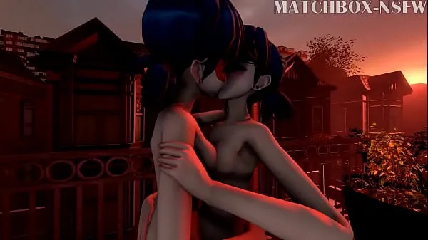 XXX Miraculous ladybug lesbian kiss friss videók