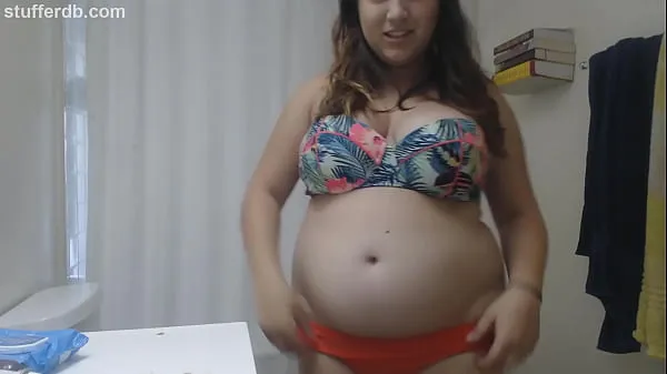 XXX Cute fat teen in a bikini friske videoer
