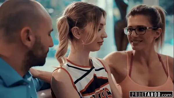 XXX PURE TABOO Cheerleader c. Into Sex with Coach & Her Husband sveže videoposnetke
