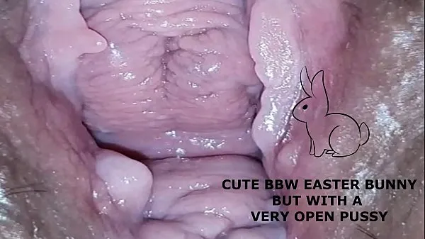 XXX Cute bbw bunny, but with a very open pussy friss videók