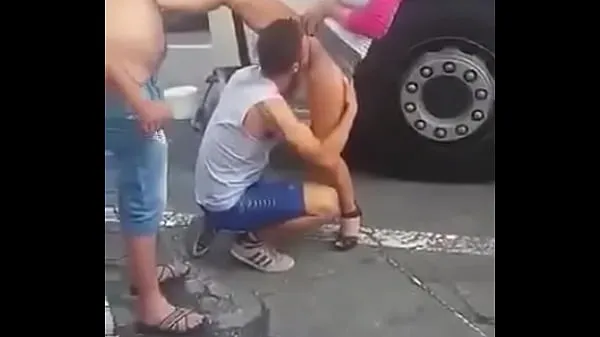 XXX street pussy eating φρέσκα βίντεο