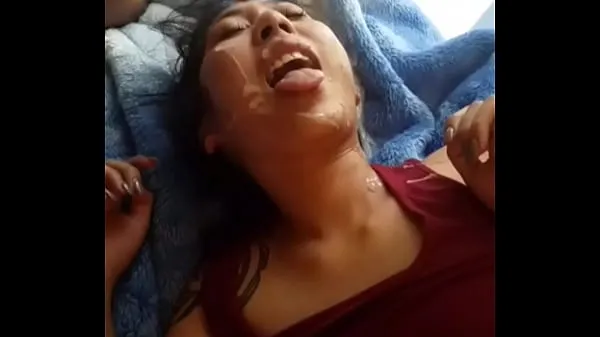 XXX Asian gets a big facial by bbc ताजा वीडियो