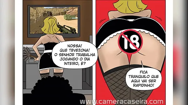XXX Comic Book Porn (Porn Comic) - A Cleaner's Beak - Sluts in the Favela - Home Camera 신선한 동영상