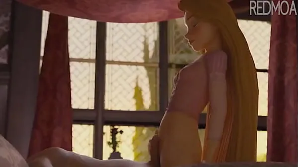 XXX Rapunzel Inocene Giving A Little Bit In Portuguese (LankaSis Video segar