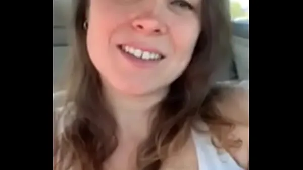 XXX Micha Masturbating In the Car Alone Video segar