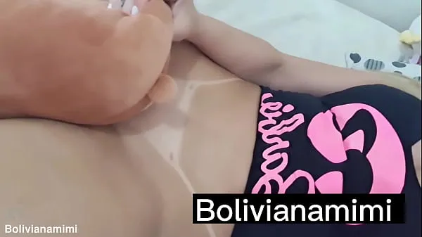 XXX My teddy bear bite my ass then he apologize licking my pussy till squirt.... wanna see the full video? bolivianamimi ferske videoer