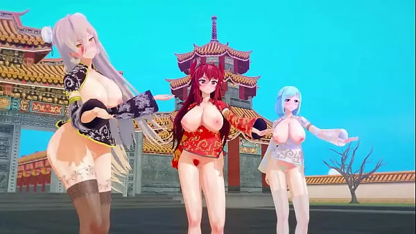 XXX MMD virtual youtubers chinese new year 【KKVMD】 (by 熊野ひろ nieuwe video's