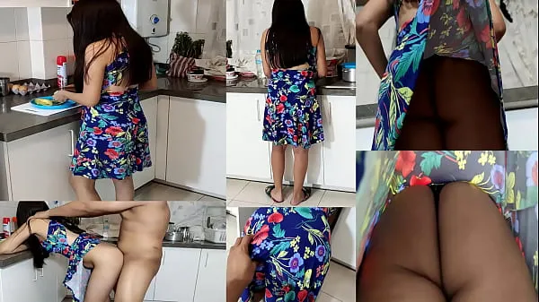XXX step Daddy Won't Please Tell You Fucked Me When I Was Cooking - Stepdad Bravo Takes Advantage Of His Stepdaughter In The Kitchen วิดีโอสด