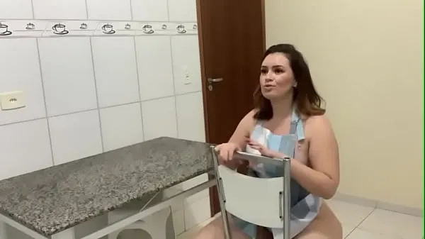 XXX Delicia Cleaning the kitchen very tasty Video mới