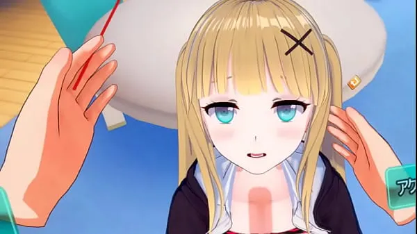 XXX Eroge Koikatsu! VR version] Cute and gentle blonde big breasts gal JK Eleanor (Orichara) is rubbed with her boobs 3DCG anime video مقاطع فيديو جديدة