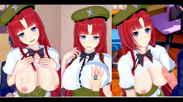XXX Eroge Koikatsu! ] Touhou Beni Misuzu rubs her boobs H! 3DCG Big Breasts Anime Video (Touhou Project) [Hentai Game świeże filmy