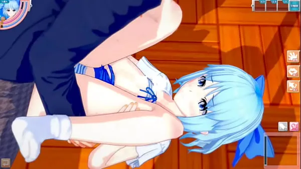 XXX Eroge Koikatsu! ] Touhou Cirno rubs her boobs H! 3DCG Big Breasts Anime Video (Touhou Project) [Hentai Game Toho Cirno tuoreita videoita