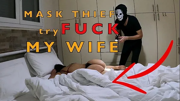 XXX Mask Robber Try to Fuck my Wife In Bedroom ferske videoer