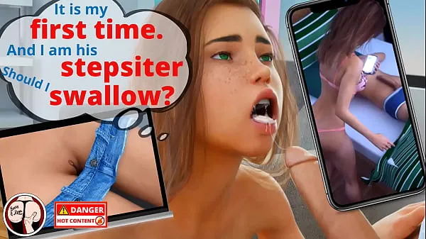 XXX My little redhead stepsister finally tasted my cum from 22cm huge dick. - Hottest sexiest moments - (Milfy City- Sara friss videók