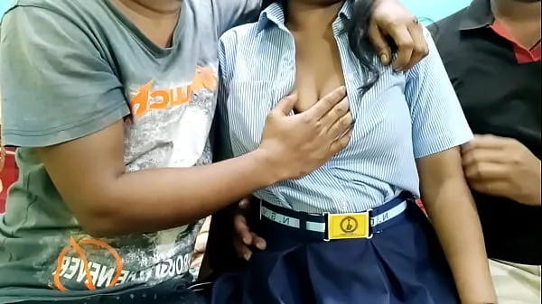XXX Two boys fuck college girl|Hindi Clear Voice fresh Videos
