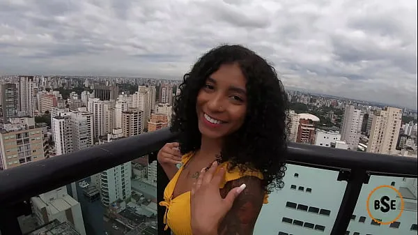 XXX International Pornstar Blackstar fucks Brazilian IG model Ariella Ferraz in her ASS świeże filmy