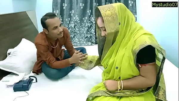 XXX Indian hot wife need money for husband treatment! Hindi Amateur sex fresh Videos
