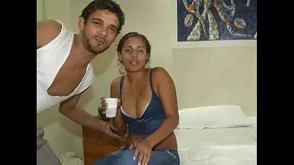 XXX Brazilian amatuer couple sex tape วิดีโอสด