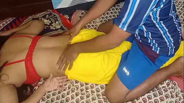 XXX Young Boy Fucked His Friend's step Mother After Massage! Full HD video in clear Hindi voice วิดีโอสด