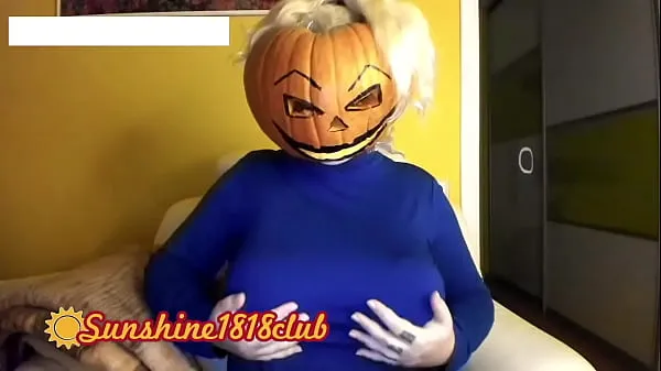 XXX Happy Halloween pervs! Big boobs pumpkin cam recorded 10 31 fresh Videos