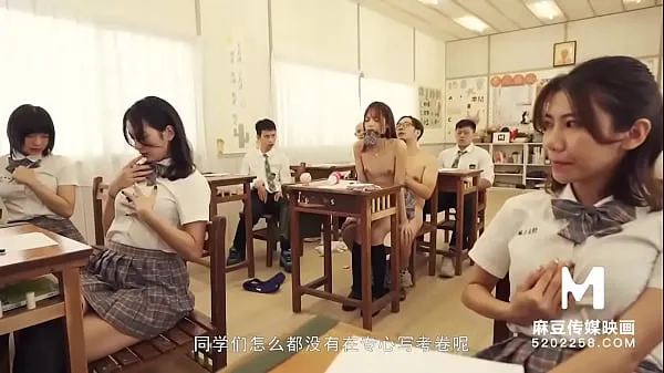 XXX Trailer-MDHS-0009-Model Super Sexual Lesson School-Midterm Exam-Xu Lei-Best Original Asia Porn Video ferske videoer
