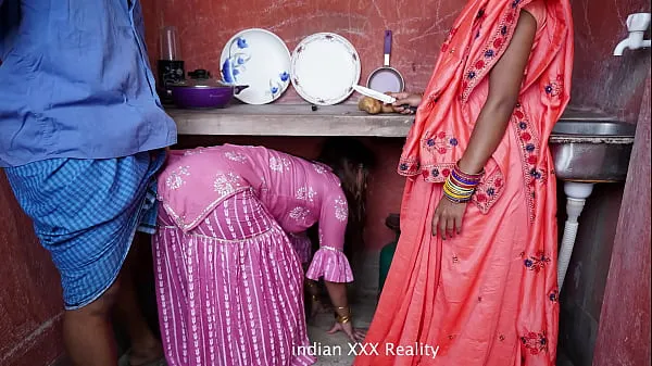 XXX Indian step Family in Kitchen XXX in hindi fresh Videos
