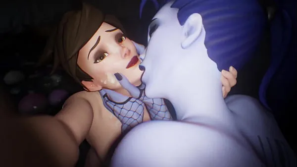 XXX Widowmaker And Tracer Sex Tape φρέσκα βίντεο